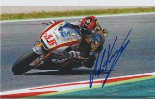 Mika Kallio FIN / Moto 2 Pilot 2013 hands.