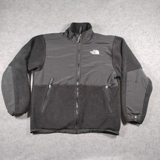 The North Face Boys Denali Polartec Fleece Full Zip Jacket Black Size Large