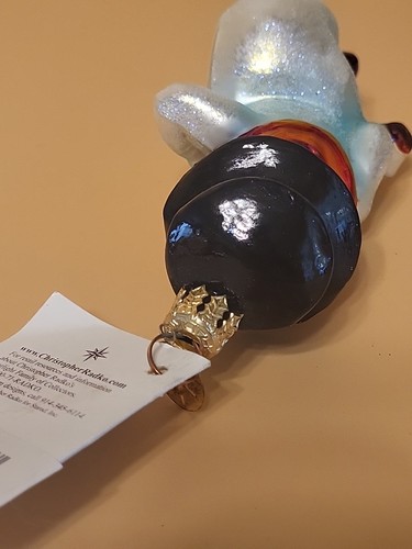 Christopher Radko FRED ASCARE Ghost Ornament NWT NO BOX - Picture 14 of 17