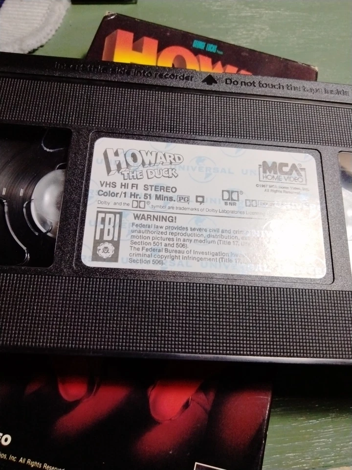 Howard the Duck (VHS, 1986) - Image 4 of 4