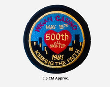 Northern Soul Wigan Casino Keeping The Faith Patch Embroidered Iron/Sew On N-836