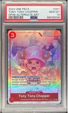 2024 Tony Tony.Chopper OP08-007 Two Legends Foil PSA 10 Gem Mint Alternate Art