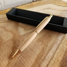 [4i1] Horse chestnut wood shaft pen (car)
