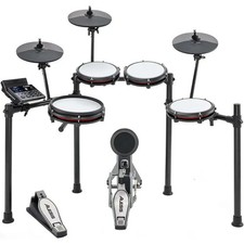 Alesis Nitro Max E-Drum Set 8-teilig Mesh Blu...