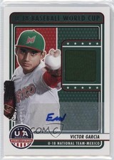2023 Panini USA Baseball Stars & Stripes Signatures 3/72 Victor Garcia Auto b6y