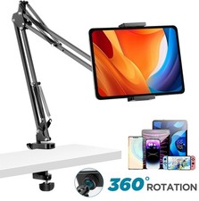 Tablet Stand iPad Stand for Desk Mount Bed Gooseneck Phone Tablet Holder Mount