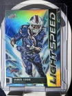 2025 Topps Cosmic Chrome James Cook Base (RAW)