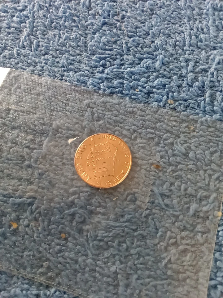 United States 2009-D Blank Planchet Error W/ 2009-D Lincoln Uncirculated Pennies - Image 4 of 4