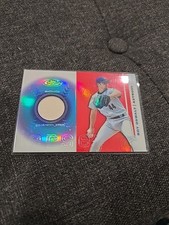 2003 Topps Finest Game Used Jersey Relic Roy Oswalt #FRJ-RO Astros Baseball Card