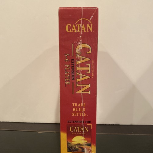 Klaus Teuber’s Catan ~Extension 5-6 Player New Sealed - Picture 4 of 5
