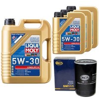 MotoröL Set Longlife Iii 5W-30 8 Liter + ÖLfilter Sm 111 FüR Audi A6 Avant RS6