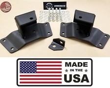 Sr Lowering Kit 2 Rear Axle Drop Hangers 88-98 Chevy C1500 K1500 Gm Truck