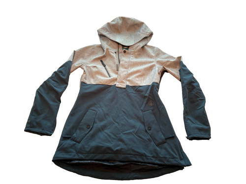 Volcom Snowboarding Jacket True To This Womens Sz: M Hooded Lined EUC - Picture 3 of 24