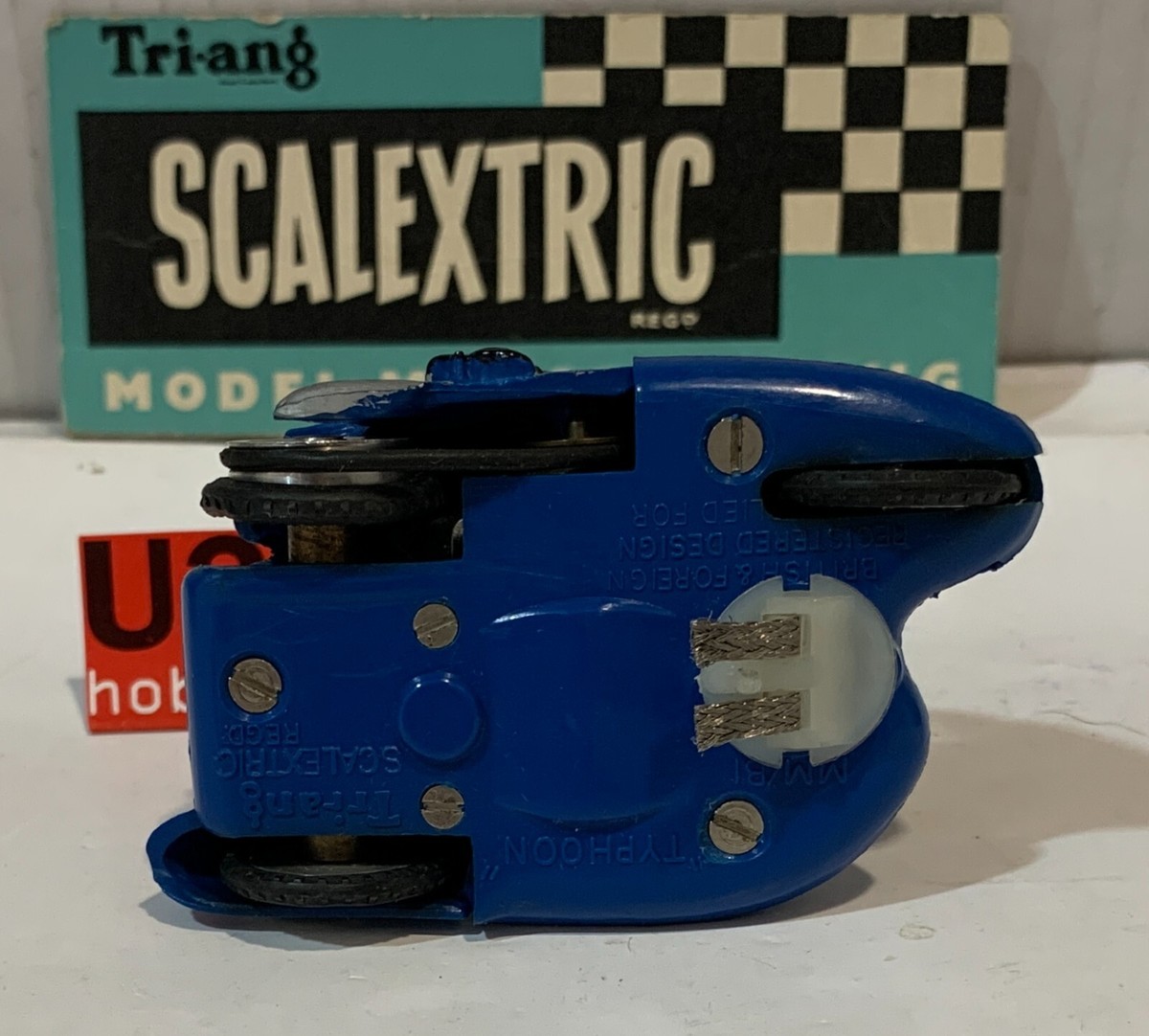 Slot Car SCX Triang Scalextric MM/B1 Motorcycle Sidecar Typhoon #8