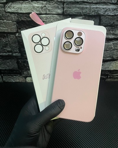 Coque en verre AG pour iPhone 12/13/14/15/16Pro/Promax/Plus - Photo 14 sur 19