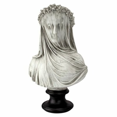 Design Toscano das verschleierte Mädchen Skulptur Büste