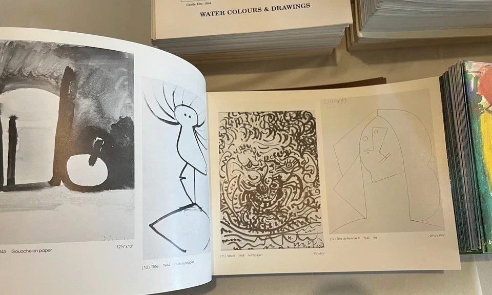 Gallery 609 艺术展览目录手册套装 100 年代绘画 1979 - 82 — 第 3/4 张图片