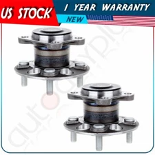2 Pcs Rear Wheel Bearings & Hub Assembly For Toyota Yaris 2006 2007 2008 1.5L