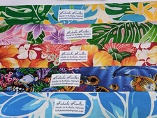 SALE Hawaiian Print Neck Cooling Scarf Locally Made in Hawaii Water Crystal