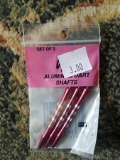 2inch 2ba Red/Silver Viper Straight Aluminium Shafts