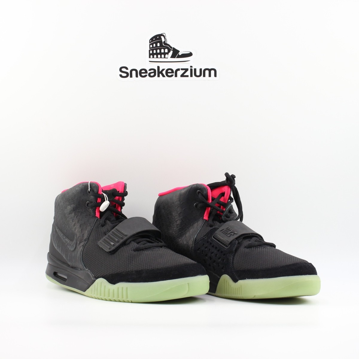 Nike Air Yeezy 2 NRG Solar Red 2012 508214-006 Men's Size 11.5 New