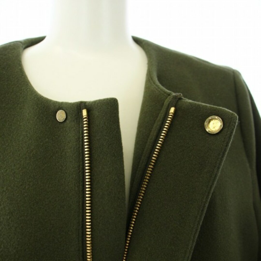 期間限定値下げ‼️【USED】TOMORROW LAND MACPHEE McAfee MACPHEE Tomorrowland 17AW Collarless Coat Mid-length