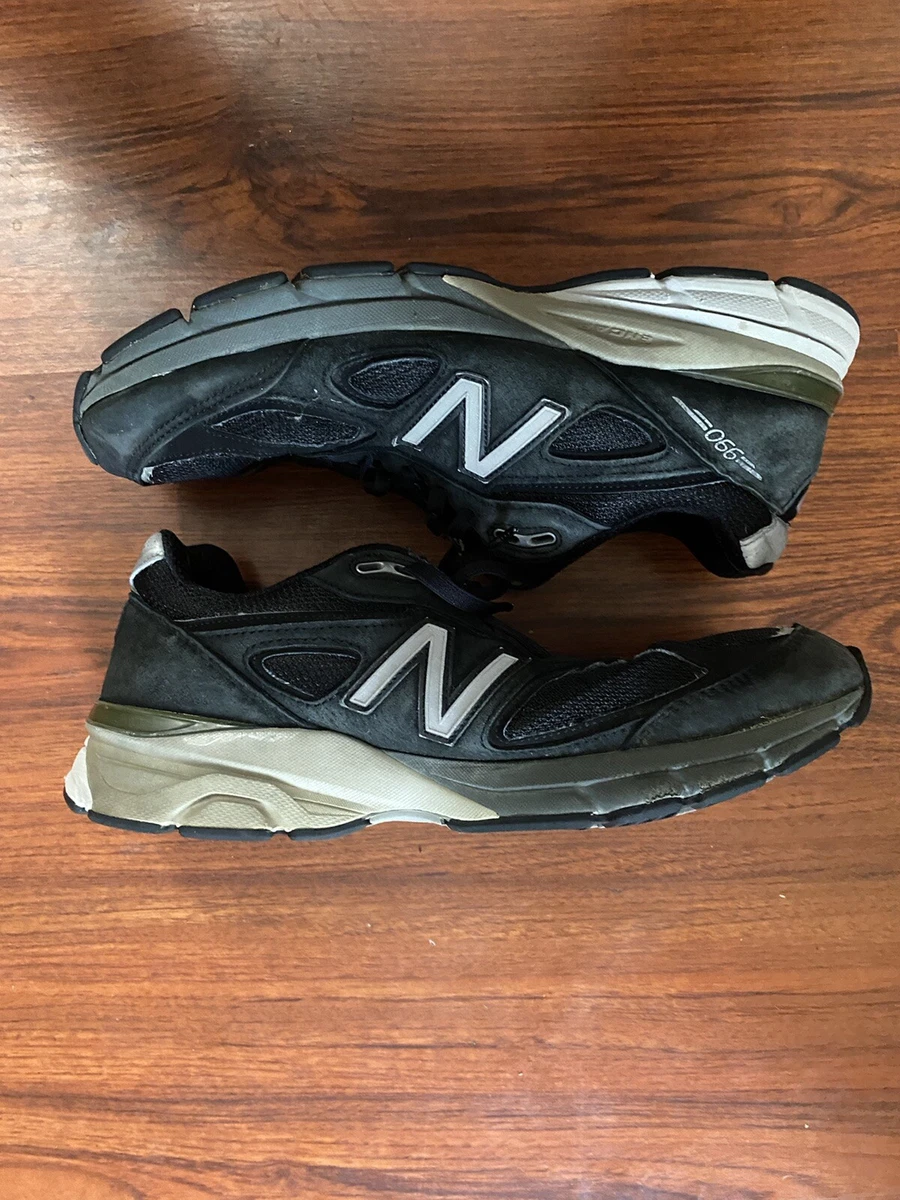 New Balance 990v4 D M990BK4 Made In USA Training Running Shoes
