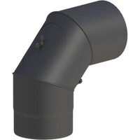 Oeg Winkel Drehbar Ø 150 Mm FüR Ofenrohr 0-90° Mit TüR