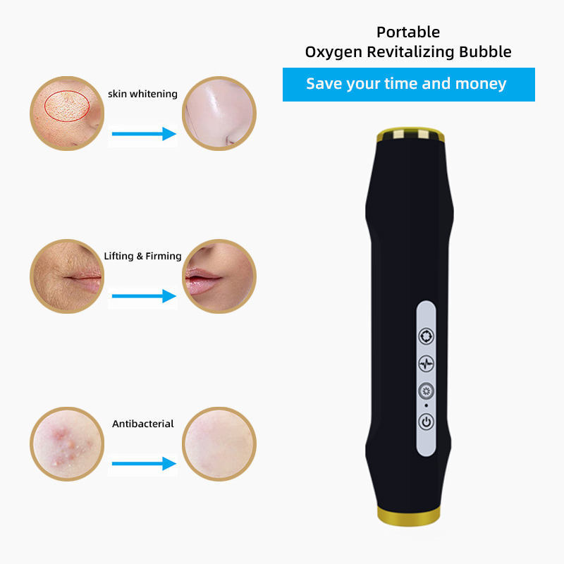 Portable Facial CO2 Bubble Pen Face Skin Care Skin Rejuvenation Beauty Home Use