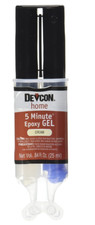 NEW DEVCON 5-MINUTE EPOXY, CREAM, 2500 PSI, .84 oz., 21045