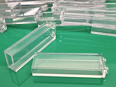 Lego Stein transparent 1 x 2 x 5, 2454 aus Modular Store Set 910009, 10 Stück