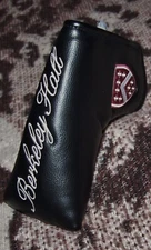 NEW PRG Vinyl Magnetic Blade Putter Head Cover BERKELEY HALL GOLF CLUB Black