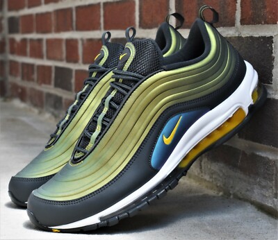 NIKE AIR MAX 97 LX - New Men's Lifestyle Airmax Sneakers Anthracite Amarillo | eBay