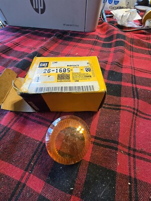 NEW CAT 2G-1605 Caterpillar Amber Lens  *FREE SHIPPING*