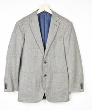 SUITSUPPLY Havana Blazer Mens UK 34 Pure Wool Single-Breasted Lined Formal