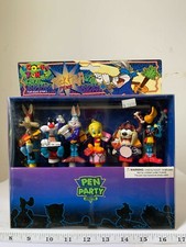 Juego de bolígrafos vintage Looney Tunes Rock N Roll Pen Party.