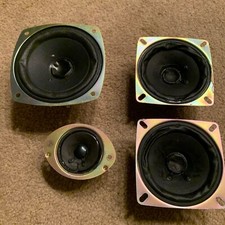 4 Pioneer Small Speakers-Untested