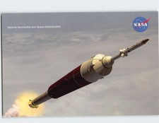 Postcard NASA Ares I Shuttle Rocket Booster Orion Crew Capsule Apollo Engine