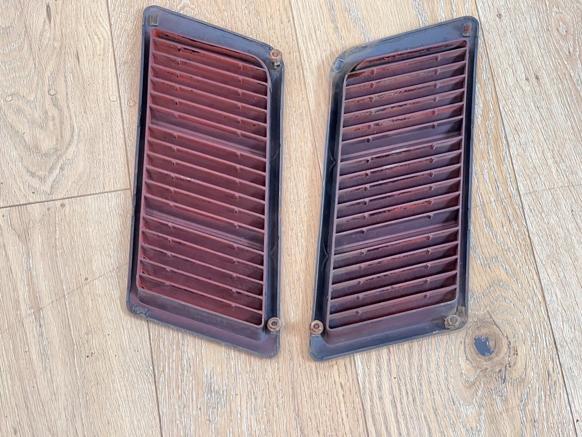 77 78 Datsun 280Z Hood Louvers / Vents Set S30 Used Oem Nissan