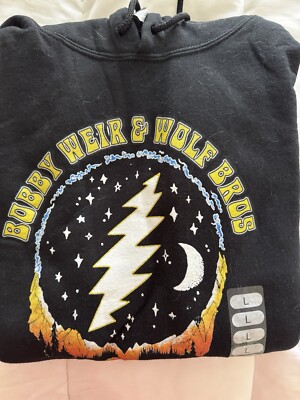 Grateful Dead Hoodie - Bob Weir Steal Your Face Hoodie Large