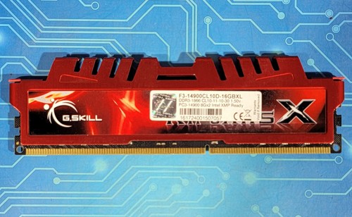 8GB PC3-14900U DDR3-1866MHz 2Rx8 Non-ECC G.Skill F3-14900CL10D-16GBXL