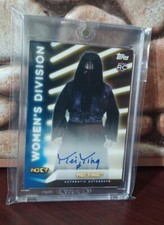 #/25 Auto🚨 2021 Topps WWE Women’s Division Mei Ying   RC #A-TI. 