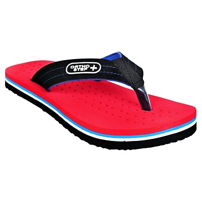 Flip Flops Women's Sandals Flat Red Slippers Beach Water Classic PVC Non-Slip