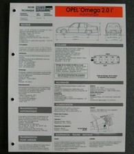 Revue technique Opel OMEGA