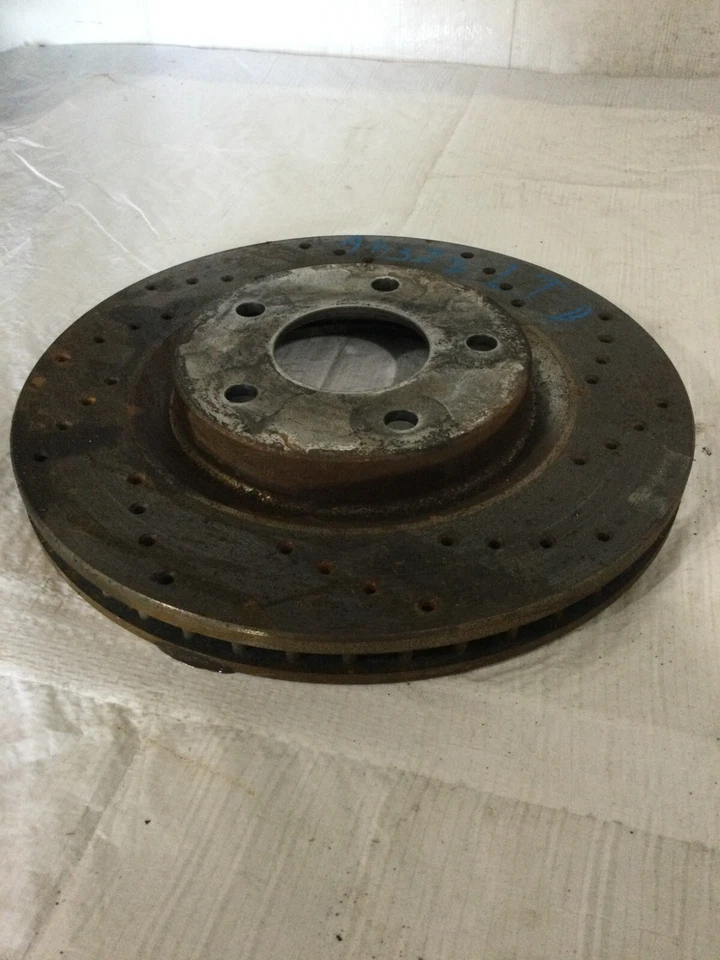 Disco rotor de freio dianteiro esquerdo Nissan Rogue 2015 fabricante de equipamento original - Imagem 2 de 4