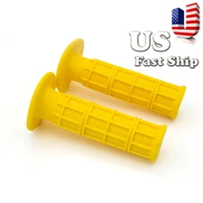 Anti-slip 7/8"&25mm Rubber Hand Grip Handle Bar Grip For DRZ400S/SM DR250R