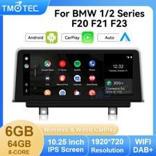 BMW F20 F21 F23 10.25� Android 14 Autoradio 6+64GB Car Stereo Wireless Carplay