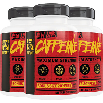 CAFFEINE 240 TABLETTEN   maximale Energie, Konzentration & gesteigerte Leistung