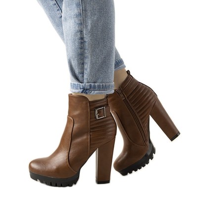 bottes camel mango