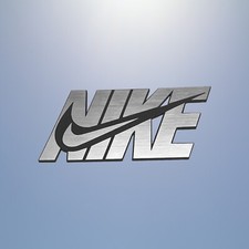 NIKE 70x32mm badge emblem ASK logo decal sticker plate aufkleber